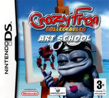 Crazy Frog Collectables - Art School (Europe) (En,Fr,De,Es,It) box cover front